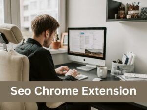 Best SEO Chrome extensions like ooopsAi and MozBar working in a browser for faster outreach.